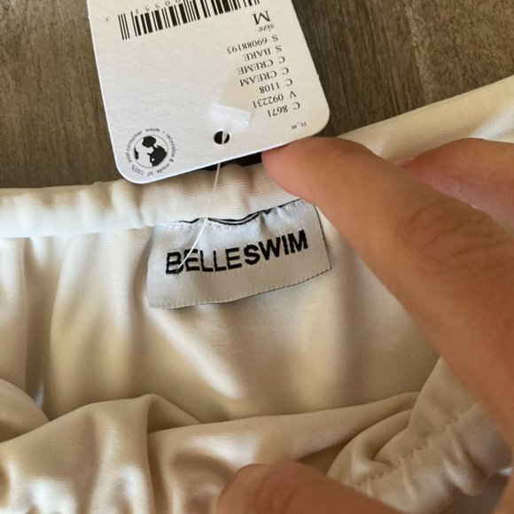 NWT Belle Swim Free People The Bare Creme Bikini Bottoms Sz M - Picture 4 of 8